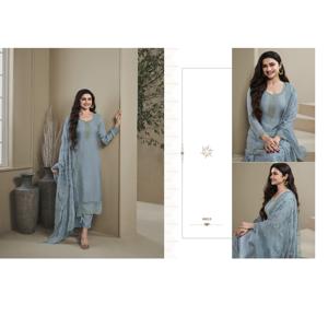 Robe en soie et crêpe Tebby de haute qualité élégante et confortable pour les femmes disponible à un prix abordable - Product Image 4