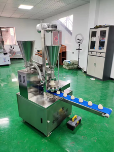 Máquina para hacer <span class=keywords><strong>Momo</strong></span> automática multifuncional ajustable de velocidad de dos cubos/máquina para hacer bollos de vapor/máquina baozi - Product Image 5
