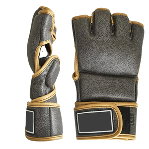 Guantes de boxeo Mma con soporte para muñeca, guantes cómodos y protectores para kickboxing, artes marciales, guantes de boxeo - Product Image 6