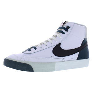 Zapatos Unisex Nike Blazer Mid '77 PRM Color: Blanco/Negro/Deep Jungle 100% Auténticos - Product Image 1
