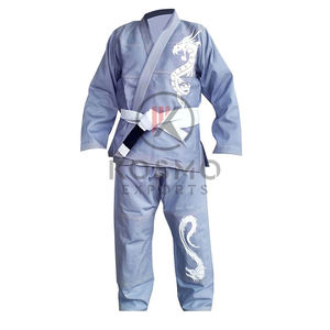 Vente en gros de vêtements de fitness avec logo personnalisé, kimono de karaté 100% coton pour hommes, pour Jiu Jitsu brésilien BJJ - Product Image 3