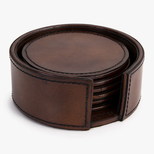 Nordic Design Leather <b>Coaster</b> and Unique Promotional New Design Home Decorative PU Leather Hot <b>Drink</b> <b>Coasters</b> With Sale - Product Image 6