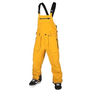 Custom Men’s Ski Bib <b>Pants</b> – Insulated Waterproof Windproof Snowboard Overalls, Winter Outdoor Sports Trousers - Product Image 1
