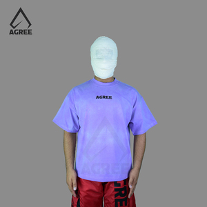 T-shirt Homme Personnalisé Brodé, Coupe Ample, Effet Délavé Vintage, 100% Coton Biologique, Écologique, Séchage Rapide, Manches Courtes - Product Image 1