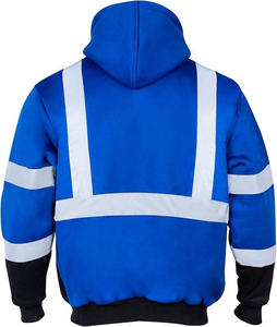 Vêtements de travail veste de sécurité hommes haute visibilité réfléchissant protection industriel extérieur Durable Construction uniforme vestes - Product Image 2