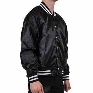 Premium Quality Men's <b>Thin</b> Satin Winter <b>Jacket</b> Low MOQ <b>Waterproof</b> & Eco-Friendly High Street Style - Product Image 4