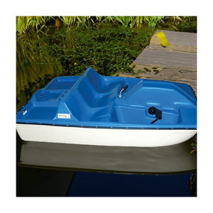 Bateaux à pédales en fibre de verre, vente en gros, fournisseur direct d'usine, export OEM, bateaux de lac - Product Image 4