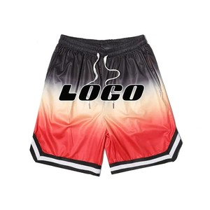 กางเกงขาสั้นบาสเก็ตบอลตาข่ายคุณภาพสูงดีไซน์ชั้นนำสำหรับใส่วิ่งและออกกำลังกายในยิมพร้อมคุณสมบัติระบายอากาศและตัวเลือกขนาดพิเศษ - Product Image 6