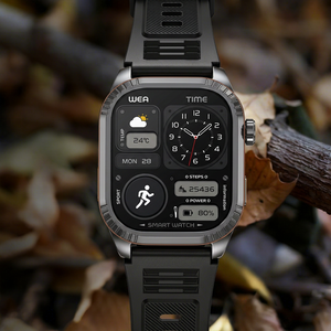 Montre connectée Sower DS8, écran AMOLED de 1,95 pouce, étanche IP67, assistant vocal Bluetooth, tracker de fitness, unisexe - Product Image 4