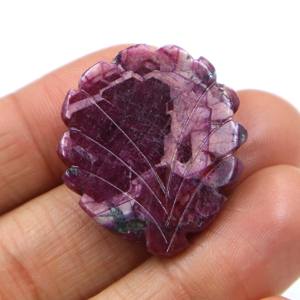 Rubí Rojo Natural Tallado en Cabujón, Gema de Rubí Tallada a Mano, Piedra Suelta Lisa, Proveedor Mayorista para Joyería - Product Image 2