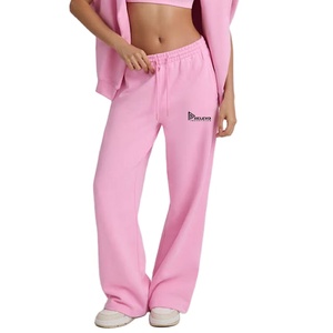 Women Tracksuit Set Short Zipper Hoodie and Jogger Pants Casual Sportswear Polyester Spandex Fabric OEM ODM - Product Image 4