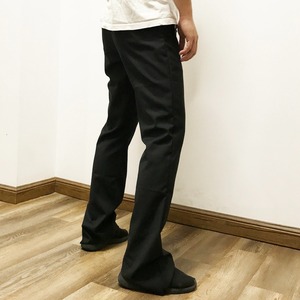 Pantalon de survêtement évasé pour homme Pantalon de survêtement baggy à jambe large personnalisé avec poche Pantalon de survêtement taille moyenne à jambe droite en éponge française surdimensionné - Product Image 5