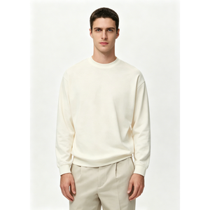 Nexus Fabrica Custom OEM Cozy Sweatshirt Screen Printed Embroidered Acid Wash Solid Knitted Casual up to 6XL - Product Image 2