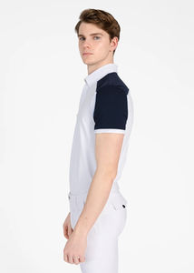Chemise de base légère à manches courtes pour homme, pour l'équitation, respirante, haut d'équitation, hauts d'équitation, service OEM personnalisé - Product Image 2