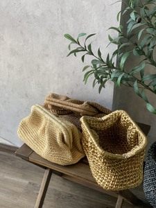 Pochette en raphia faite à la main, sac pochette, sac nuage au Crochet - Product Image 4