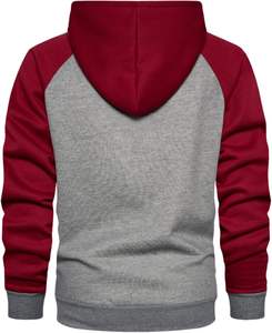 2025 hombres Casual moda Joker sublimación pulóver Sudadera con capucha mejor calidad divertido de gran tamaño transpirable diseño sólido patrón OEM - Product Image 2