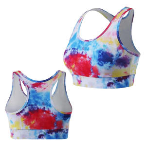 Sujetador Deportivo Ligero sin costuras con tiras en la espalda para mujer, Yoga, estiramiento, correr, gimnasio, entrenamiento, talla grande, LICRA transpirable - Product Image 6