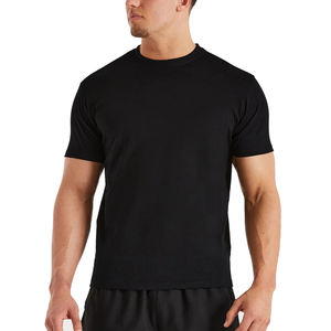 New Style Drop Shoulder <b>Men's</b> T-Shirts Oversized Baggy Blank 100% Cotton Boxy Heavyweight Round Neck T-shirts for <b>men</b> - Product Image 3