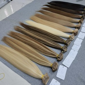 Extensions de cheveux vietnamiennes Baby Tape 100% cheveux humains vierges double épaisseur lisses naturels standard export - Product Image 1