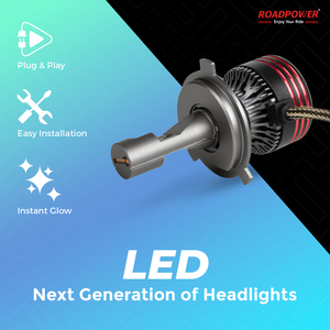Roadpower M8 Pro Max Led Đèn Pha-H9 120000lm Led Đèn Pha bóng đèn, Dễ dàng cài đặt cao/thấp chùm - Product Image 2
