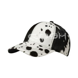 Cow Hide Hair On <b>Baseball</b> <b>Caps</b> Manufacturer - Product Image 3