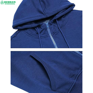 เสื้อฮู้ดซิปแบบสตรีทแวร์ผ้าฝ้าย 100% หนานุ่ม คุณภาพพรีเมียม ดีไซน์ล่าสุดปี 2026 สำหรับทุกเพศ  รับผลิตตามสั่งขายส่ง - Product Image 5