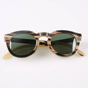 Artisan Horn Frame <b>Vintage</b> <b>Sunglasses</b> - Product Image 3
