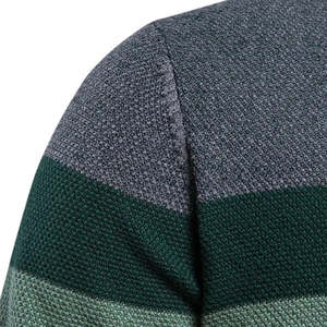 Pull en tricot d'hiver unisexe respirant doux et confortable mode pour hommes design décontracté vêtements chauds - Product Image 4