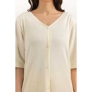 Conjunto Casual de Dos Piezas para Mujer, Corte Regular, Rib WM-COD-SS26-13-B, Atuendos para Primavera/Verano, Talla XXS, Pedido Mínimo de 2 Piezas - Product Image 3