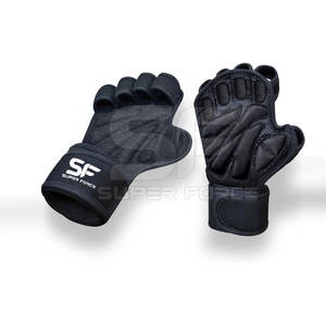 ถุงมือยกน้ำหนักทำจากนีโอพรีนสำหรับมืออาชีพถุงมือยกน้ำหนักออกแบบให้ดูดซับแรงกระแทกสำหรับฟิตเนส - Product Image 1