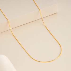 14K Gold 18K Gold Plated 92.5 <b>Silver</b> Snake <b>Box</b> Rope <b>Chain</b> Ball Pattern Featuring Diamond Pearl Rhodium Gold Finish Model 188329 - Product Image 2
