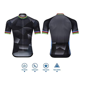 Camiseta de carreras de bicicletas todoterreno personalizada para hombre, conjunto de uniforme de bicicleta de montaña para ciclismo - Product Image 3