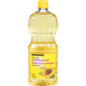 Aceite de cocina de girasol crudo y refinado, precio a granel, precio competitivo