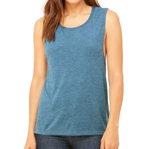 Nueva llegada personalizable de las mujeres tejidas camisetas sin mangas lisas sin mangas para deportes y Fitness vendedor superior - Product Image 1