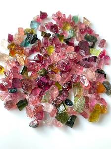 พลอยทัวร์มาลีนแบบหลายสีทัวร์มาลีนธรรมชาติแบบหลายทัวร์มาลีนชนิดหยาบแบบไม่ผ่านการบำบัด - Product Image 3