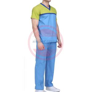 Juego de uniformes de enfermería Soft Men Hospital Scrub Set para la venta - Product Image 2