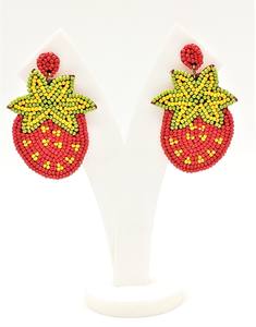 Boucles d'oreilles en pierre naturelle faites à la main pour femmes élégant rétro coréen mode fête bijoux mariage adapté vacances cerceau mariage - Product Image 2