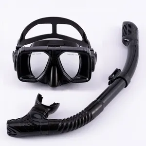 Tauch ausrüstung Deep Sea Dry Scuba Unterwasser maske und Schnorchel Set für Erwachsene