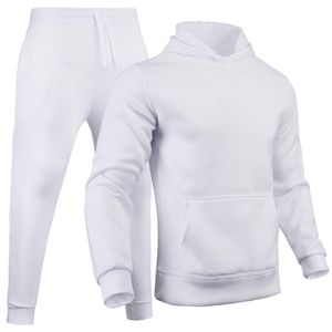 ชุดวอร์มเล่นกีฬา2ชิ้นพิมพ์ลายสำหรับผู้ชายผ้าสแปนเด็กซ์/ ผ้าฝ้ายผ้าฟลีซผ่าชายเสื้อคอปกตั้งแบบลำลอง - Product Image 4