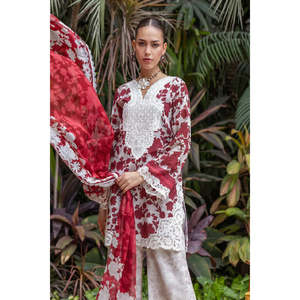 ชุดสูทผู้หญิงคอลเลคชั่น Tahra Lawn ของ Zainab Chottani '25 รุ่น RUHI-D1-UNS-TC-1386 - Product Image 5