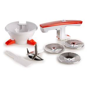 Moulin à légumes électrique Ariete PASSI Modèle 00C026100AR0 Couleur Orange et Blanc - Product Image 3