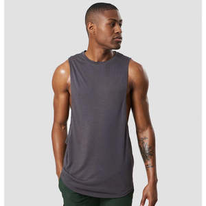 Custom Cotton Stringer Gym <b>Vest</b> Fitness Singlet Workout Muscle <b>Bodybuilding</b> Men's Tank Top - Product Image 1