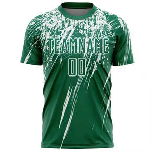 Maillots de football unisexes 2026 personnalisés pour clubs avec logo par sublimation et maillot d'équipe - Product Image 1