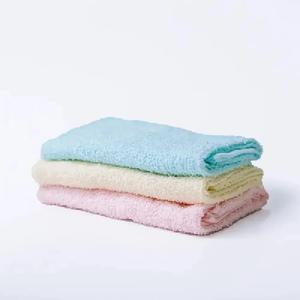 100% serviette de sport en coton naturel Logo personnalisé léger à séchage rapide tissé doux multicolore 33*76cm taille de l'emballage pour la literie - Product Image 5