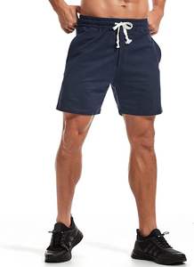 Pantalones Cortos Deportivos Casuales para Hacer Ejercicio, Pantalones Cortos Deportivos Holgados de Doble Capa para Correr, Pantalones Cortos Deportivos de Verano para Hombre con Bolsillo Trasero para Teléfono - Product Image 4