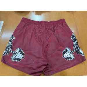 ชุดกีฬาลำลองของผู้ชายกางเกงขาสั้นแห้งเร็วผลิตในปากีสถานย้อมสีแบบเรียบการระเหิด - Product Image 1