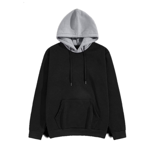 เสื้อฮู้ดดี้ผู้ชายคุณภาพสูงสำหรับฤดูหนาว ผ้าฟลีซแบบกำหนดเอง โพลีเอสเตอร์/คอตตอน ตกแต่งด้วยการเย็บปักถักร้อย พิมพ์ลายเสื้อสเวตเชิ้ตตามสั่ง - Product Image 2