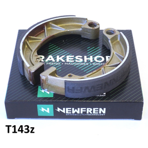 Par de zapatas de freno traseras/delanteras de alta calidad de NewFrew para Lambretta LI + TV + SX + Special + Serveta - Product Image 1