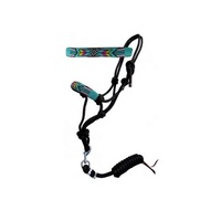 Harnais pour cheval fait main en corde, design fantaisie, en microfibre, cuir et nylon, style western, logo personnalisé, marque -Cob-Full Sizes