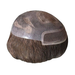 Bangladesh Taz hommes Remy cheveux perruque Alibaba haute qualité cheveux indiens toupet vague naturelle doux haute qualité produit de cheveux humains - Product Image 1